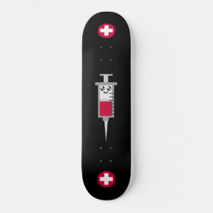Skateboard Aguja jeringa Rave Kawaii Hipo