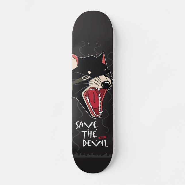Skateboard Ahorre al diablo (Anverso)