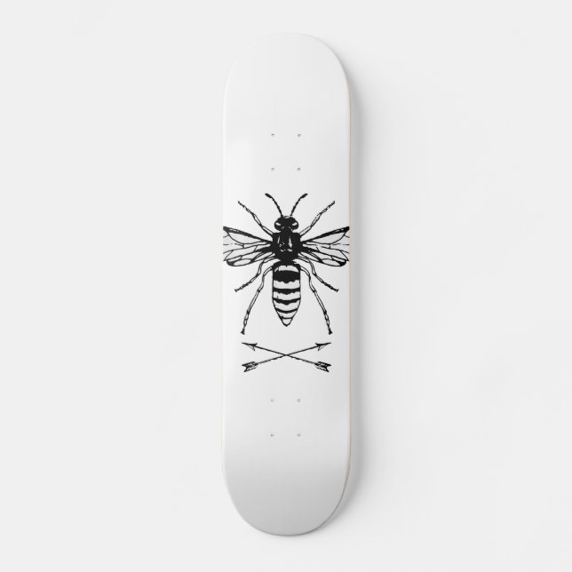 Skateboard Ahorre las abejas (Anverso)