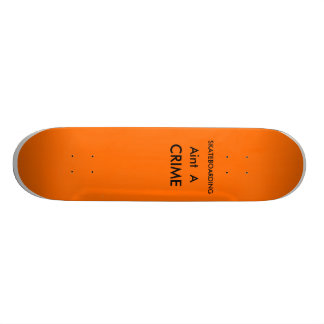 Skateboard Aint patinador un crimen