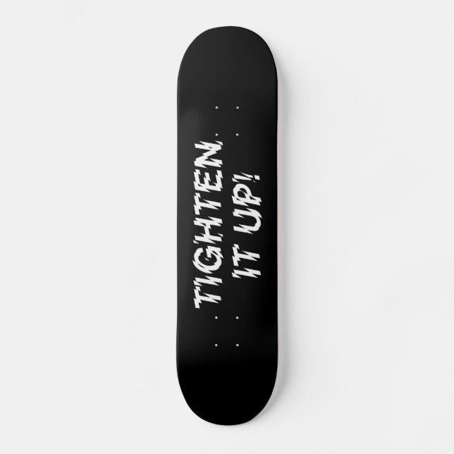 SKATEBOARD ¡AJUSTE! (Anverso)
