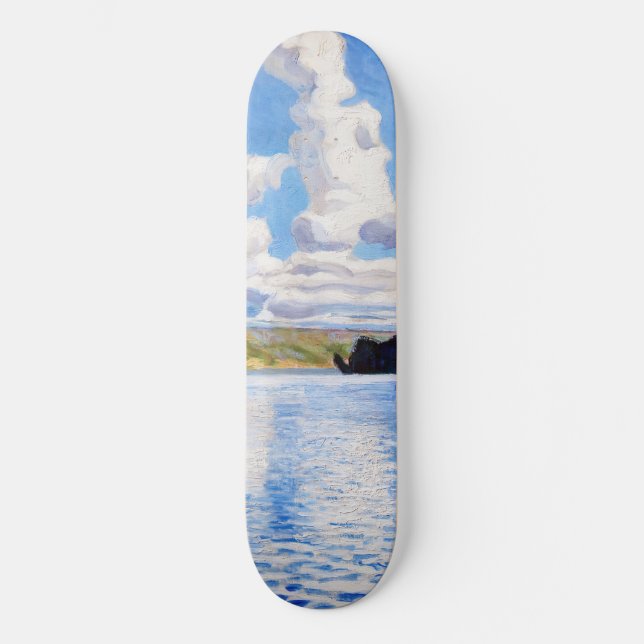 Skateboard Akseli Gallen-Kallela - Torres de nubes (Anverso)