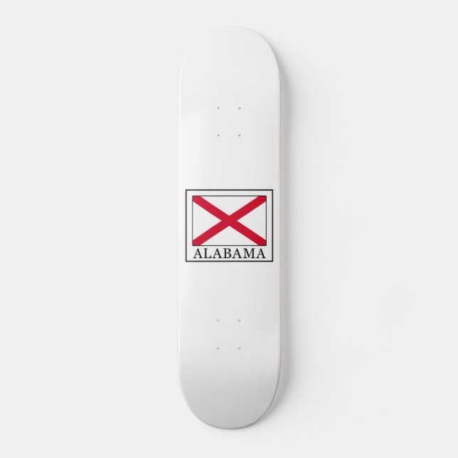 Skateboard Alabama (Anverso)