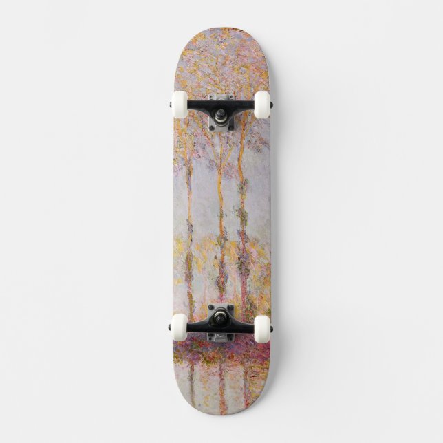 Skateboard Álamos de Claude Monet el | en los bancos del Epte (Anverso)