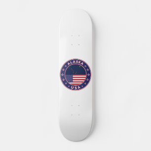 Skateboard Alaska, camiseta Alaska, pegatina Alaska, bolsa Al