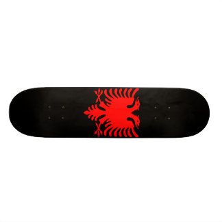 Skateboard Albanés rojo Eagle