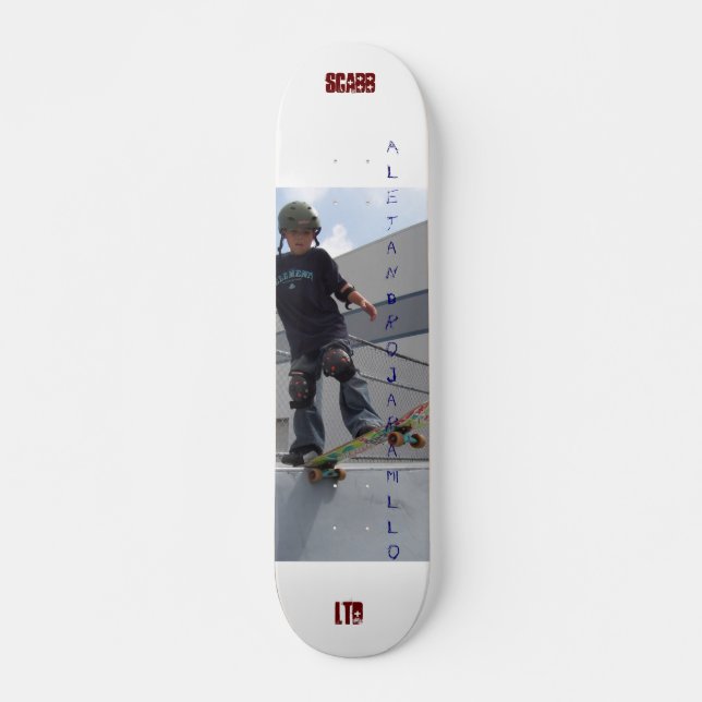 Skateboard Alejandro Jaramillo, scabb-ltd (Anverso )