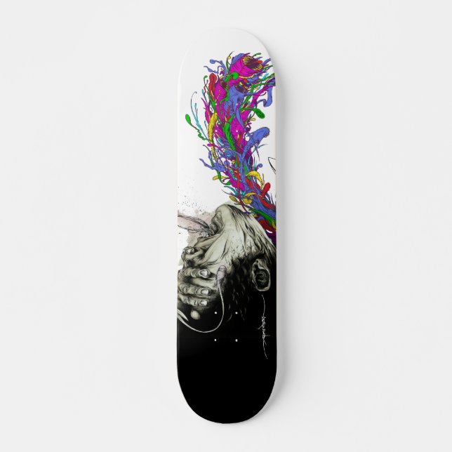 Skateboard Alex Pardee "Convict escapado (ion) " (Anverso )