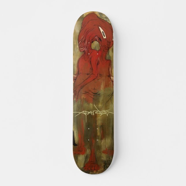 Skateboard Alex Pardee "TheTwins " (Anverso )
