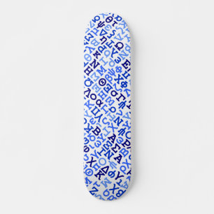 Skateboard Alfabeto griego