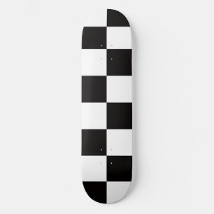 Skateboard Alfombra de Casa a Cuadros de la Elegancia Clásica