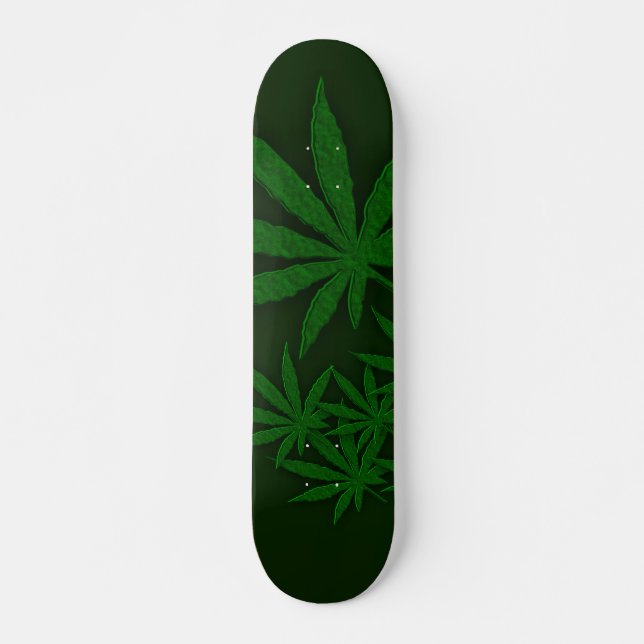Skateboard Alga verde (Anverso )