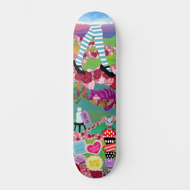 Skateboard Alice in Wonderland (Anverso)