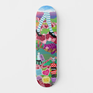 Skateboard Alicia en el País de las Maravillas