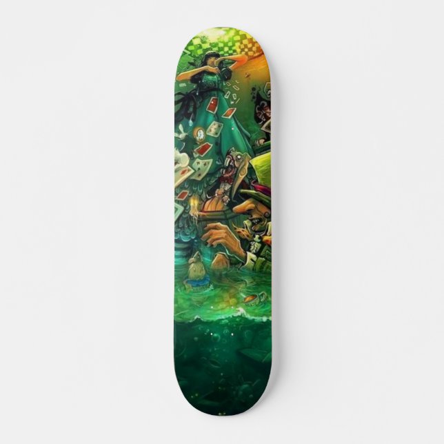 Skateboard Alicia en Skateland (Anverso )
