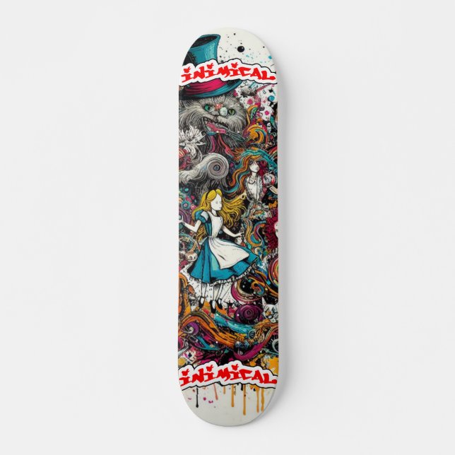 Skateboard Alicia Trippy Inimical (Anverso )