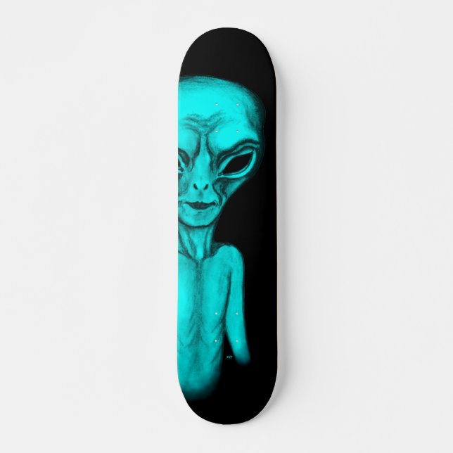 Skateboard Alien (Anverso )
