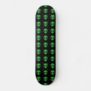 Skateboard Alien Head