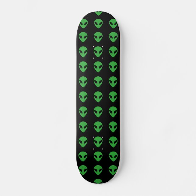 Skateboard Alien Head (Anverso)
