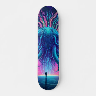 Skateboard Alien Invader
