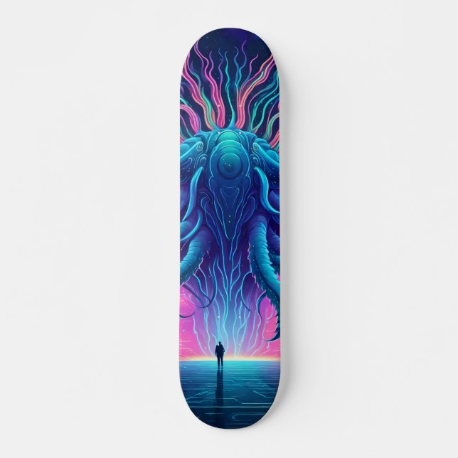 Skateboard Alien Invader (Anverso )