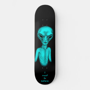 Skateboard Alien, quiero creer