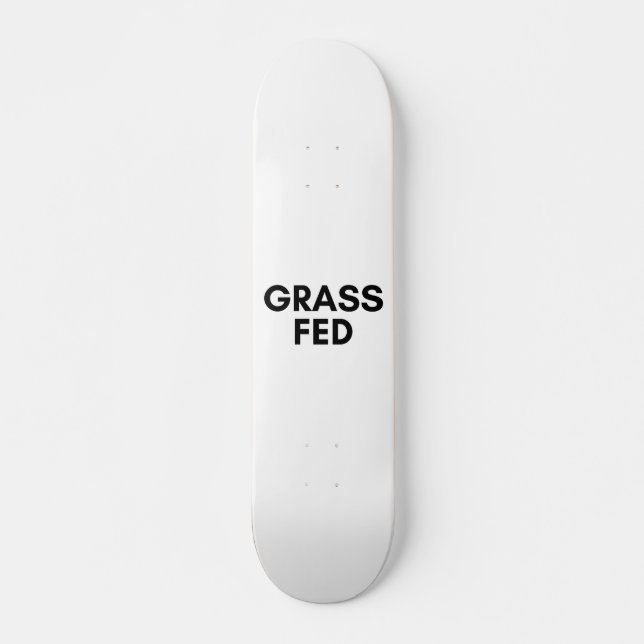 Skateboard alimentado con hierba (Anverso )