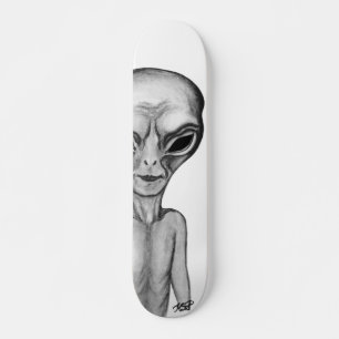 Skateboard Alimento gris