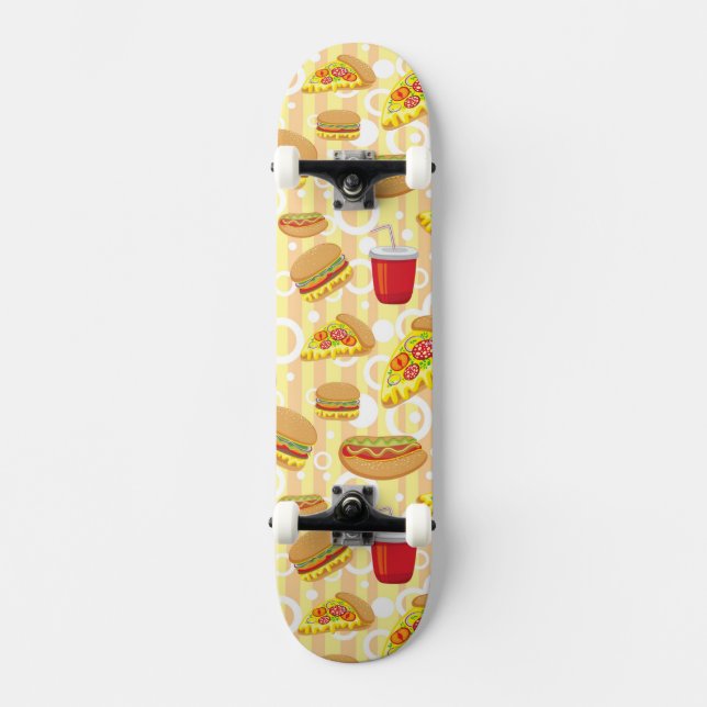 Skateboard Alimentos de preparación rápida (Anverso)