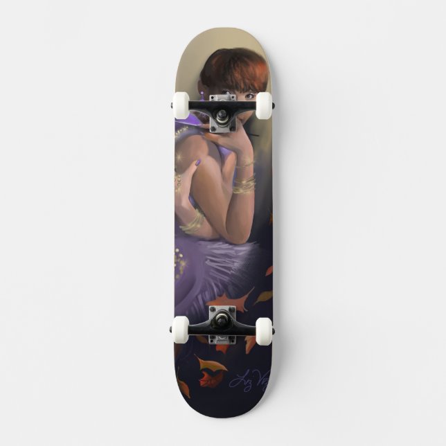 Skateboard Allure de otoño (Anverso)
