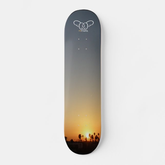 Skateboard Alma de California (Anverso)