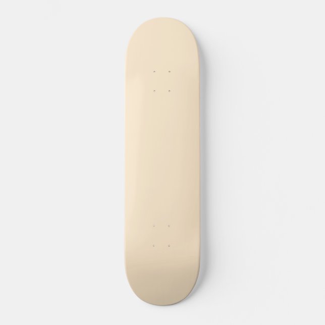 Skateboard Almendro blanqueado  (color sólido)  (Anverso)