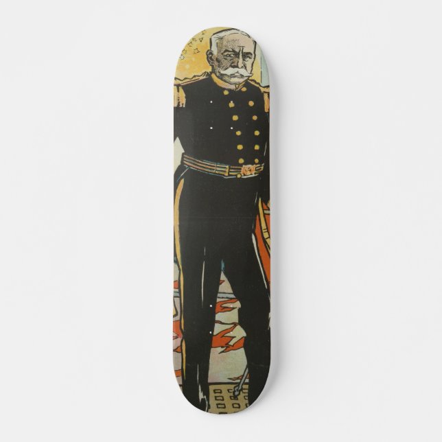 Skateboard Almirante Dewey (Anverso )
