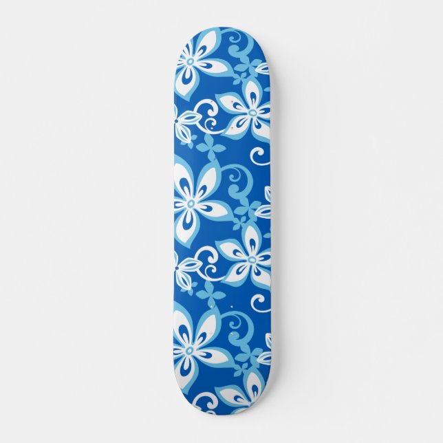 Skateboard ALOHA HAWAII (AZUL x 2) (Anverso )