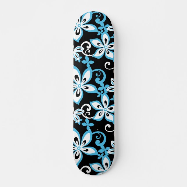 SKATEBOARD ALOHA HAWAII (NEGRO/AZUL) (Anverso )