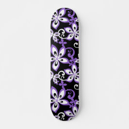 SKATEBOARD ALOHA HAWAII (NEGRO/PURPLE)