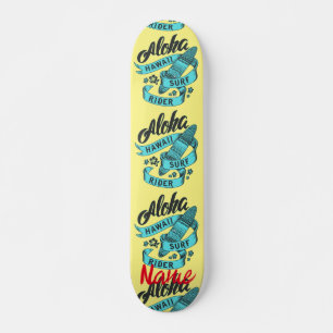 Skateboard Aloha Hawaii Surf Rider Thunder_Cove