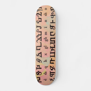 Skateboard Alphabet de Armenia