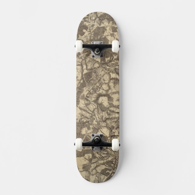 Skateboard Altos puente y Virginia (Anverso)