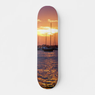 Skateboard Amanecer de la pasión púrpura