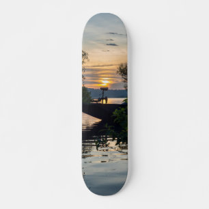 Skateboard Amanecer del barco pesquero