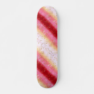 Skateboard Amanecer del Sakura Rosa de Caída