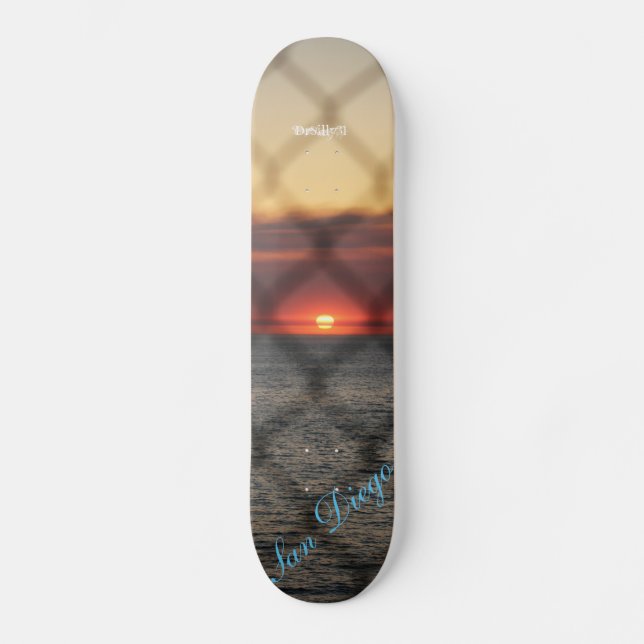 Skateboard Amanecer encadenado (Anverso)