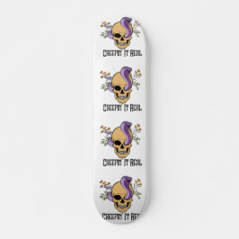 Skateboard Amantes de Halloween disfrutan de la escarpada ser