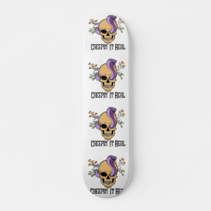 Skateboard Amantes de Halloween disfrutan de la escarpada ser