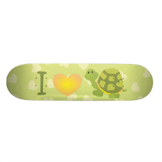 Skateboard Amar a la tortuga pop