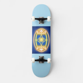 Skateboard Amarillo real