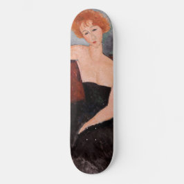 Skateboard Amedeo Modigliani - Vestido nocturno Chica pelirro