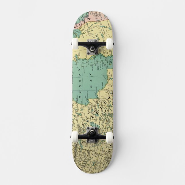 Skateboard América británica (Anverso)