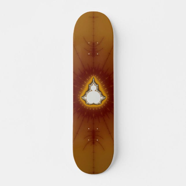 Skateboard América nativa - Fractal (Anverso )